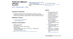 Desktop Screenshot of patrickmeyer.info